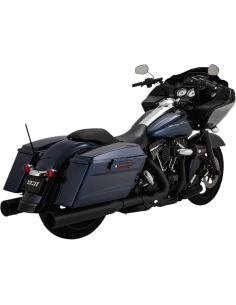 ESCAPE POWER DUAL NEGRO MATE PARA HARLEY DAVIDSON 09-16