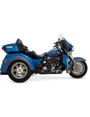 KIT ADAPTADOR SILENCIADOR NEGRO PARA H.D FL TRIKE 17-21