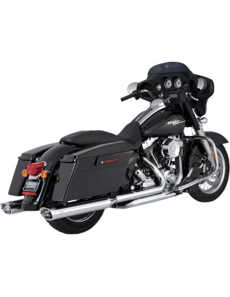 ESCAPE DRESSER DUAL CROMADO PARA HARLEY DAVIDSON 09-16 ESCAPE DRESSER DUAL CROMADO PARA HARLEY DAVIDSON 09-16