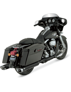 ESCAPE DRESSER DUAL NEGRO MATE PARA HARLEY DAVIDSON 99-08