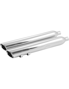 SILENCIADORES SLIP-ON 909 UPPERCUT CROM PARA HARLEY DAVIDSON 99-16 2