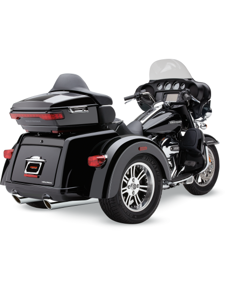 SILENCIADORES SLIP-ON 909 TWINS CROM PARA HARLEY DAVIDSON 09-16