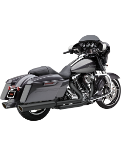 SILENCIADORES SLIP-ON 909 TWINS 4" NEGRO PARA HARLEY DAVIDSON 99-16