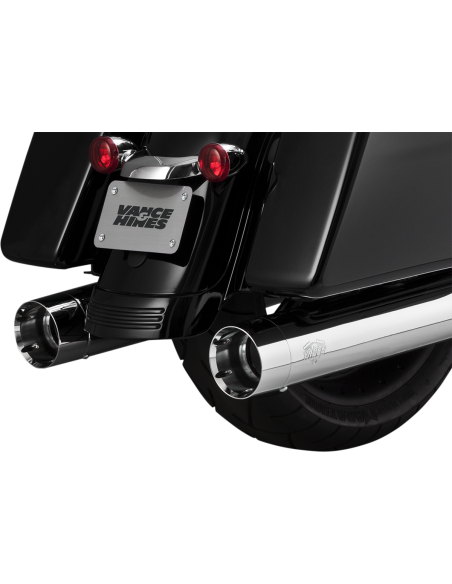 SILENCIADORES SLIP-ON OVERSIZED 450 CROM TAP CROM PARA HARLEY DAVIDSON 17-21 SILENCIADORES SLIP-ON OVERSIZED 450 CROM TAP CROM PARA HARLEY DAVIDSON 17-21