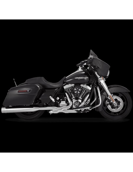 SILENCIADORES SLIP-ON OVERSIZED 450 CROM TAP CROM PARA HARLEY DAVIDSON 17-21 SILENCIADORES SLIP-ON OVERSIZED 450 CROM TAP CROM PARA HARLEY DAVIDSON 17-21