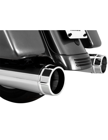 SILENCIADORES SLIP-ON TORQUER 450 CROM PARA HARLEY DAVIDSON 99-16