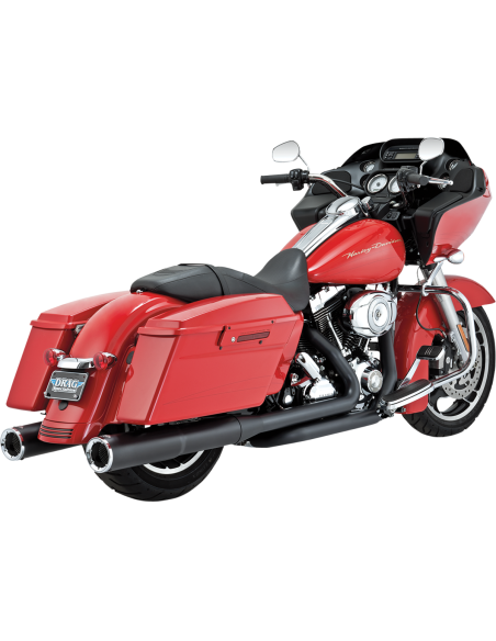 SILENCIADORES SLIP-ON HI-OUTPUT 4-1/2" NEGRO PARA HARLEY DAVIDSON 99-16 SILENCIADORES SLIP-ON HI-OUTPUT 4-1/2" NEGRO PARA HARLEY DAVIDSON 99-16