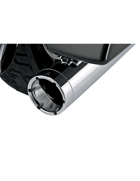 SILENCIADORES SLIP-ON MONSTER ROUNDS 4" CROM PARA HARLEY DAVIDSON 99-16 SILENCIADORES SLIP-ON MONSTER ROUNDS 4" CROM PARA HARLEY DAVIDSON 99-16