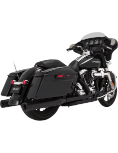 SILENCIADORES SLIP-ON ELIMINATOR 400 4" NEG MAT PARA HARLEY DAVIDSON 99-16