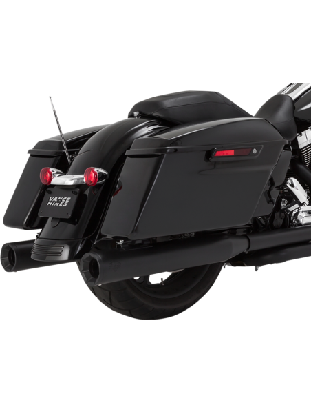 SILENCIADORES SLIP-ON ELIMINATOR 400 4" NEG MAT PARA HARLEY DAVIDSON 99-16