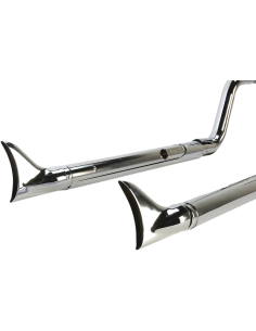 ESCAPE DUAL SOFTAIL PUNTAS COLA PEZ PARA HARLEY DAVIDSON 07-11 para... 2