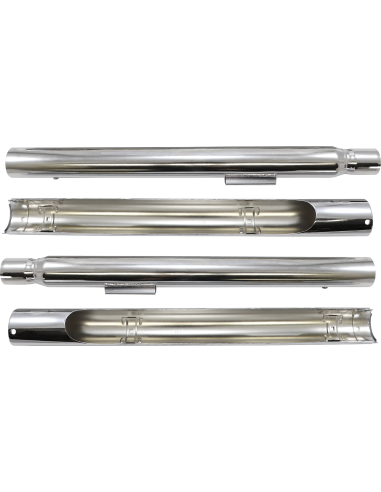 ESCAPE DUAL SOFTAIL PUNTAS BILLET PARA HARLEY DAVIDSON 00-06