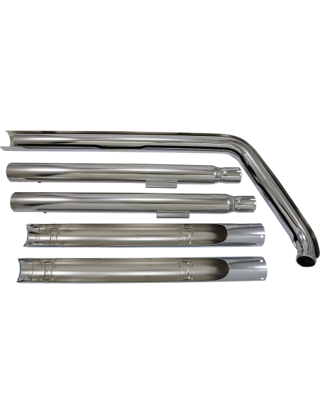 ESCAPE DUAL SOFTAIL PUNTAS COLA PEZ PARA HARLEY DAVIDSON 00-06 ESCAPE DUAL SOFTAIL PUNTAS COLA PEZ PARA HARLEY DAVIDSON 00-06