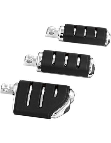 ESTRIBERAS ISO TRIDENT PEQUEÑAS CON ANCLAJES MACHO 32 mm