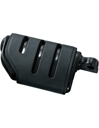 ESTRIBERAS ISO TRIDENT DUALLY CON ANCLAJES MACHO 32 MM NEGRO BR