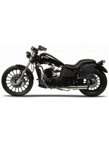 ALFORJA ADAPTABLE NÁPOLES IZQUIERDA PARA LEONART DAYTONA 350-125