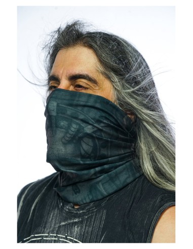 BANDANA CALAVERA BIOMECÁNICA NEGRA