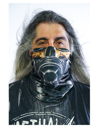 BANDANA CALAVERA BIOMECÁNICA NEGRA