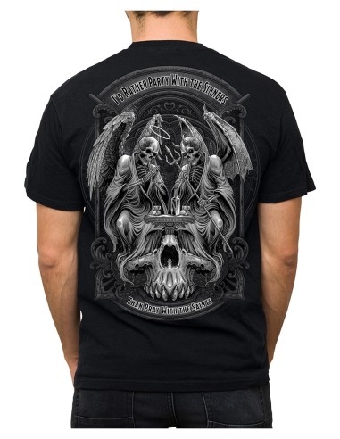 CAMISETA PARTY WITH THE SINNERS LT para Camisetas Manga Corta