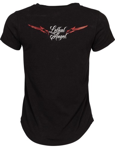 CAMISETA CHICA JUST KEEP RIDING LETHAL ANGEL para Camisetas Chica