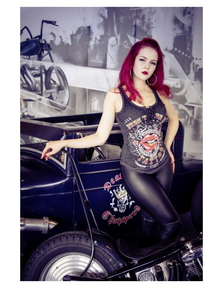 CAMISETA CHICA TIRANTE LA FREE TO BE ME LETHAL ANGEL para Camisetas...