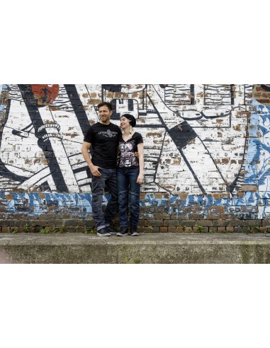 CAMISETA CHICA RATTLE AND ROLL LETHAL ANGEL para Camisetas Chica