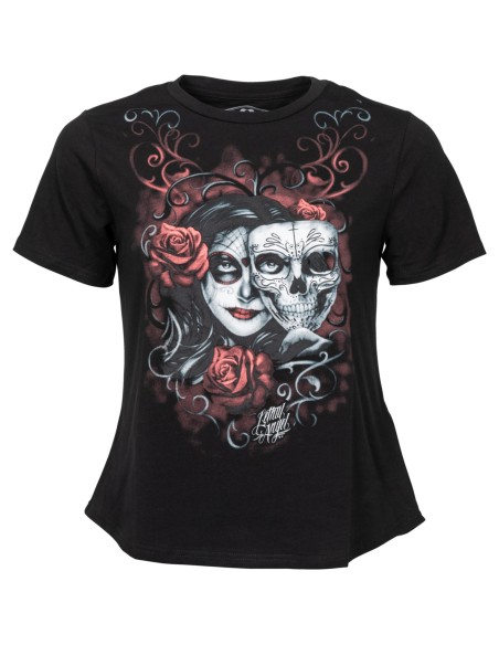 CAMISETA CHICA TWO FACED LETHAL ANGEL para Camisetas Chica
