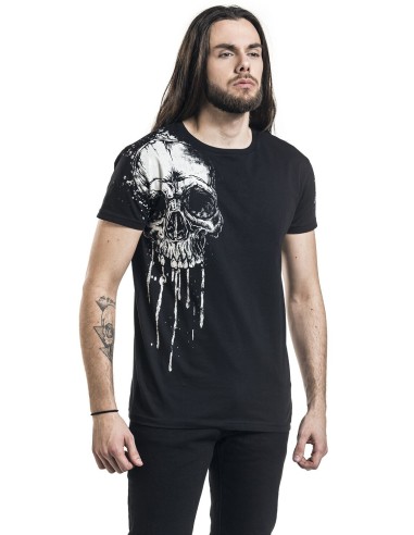CAMISETA REBEL SOUL SKULL BP para Camisetas Manga Corta