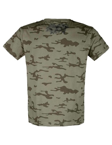 CAMISETA SKELETON ROCK REBEL para Camisetas Manga Corta