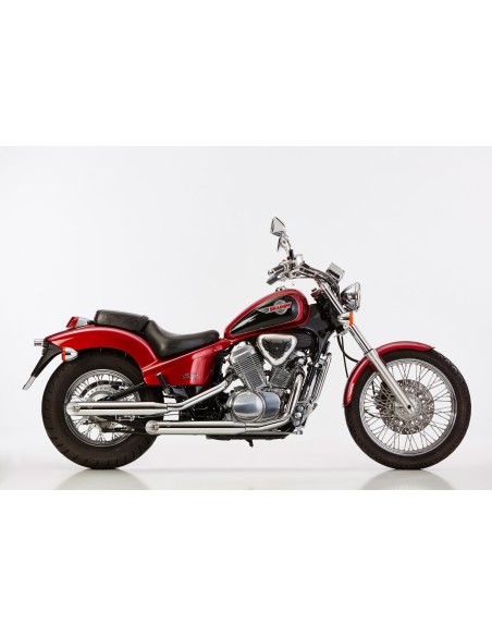 ESCAPE CROMO LINE 2-2 FALCON HONDA VT 600 para Motos Honda