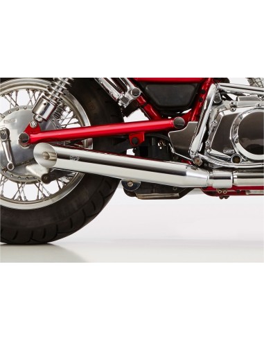 ESCAPE CROMO LINE 2-2 FALCON SUZUKI VS 600-750-800 para Motos Suzuki