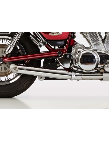 ESCAPE CROMO LINE 2-2 FALCON SUZUKI VS 1400 INTRUDER para Motos Suzuki