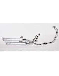 ESCAPE CROMO LINE 2-2 FALCON YAMAHA XV535 VIRAGO para Motos Yamaha