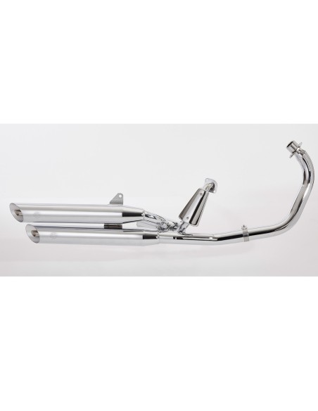 ESCAPE CROMO LINE 2-2 FALCON YAMAHA XV535 VIRAGO para Motos Yamaha