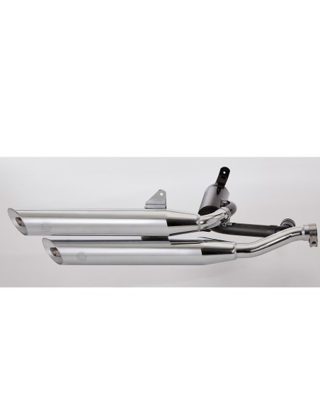 ESCAPE CROMO LINE 2-2 FALCON YAMAHA XV750-1000-1100 VIRAGO para Mot...