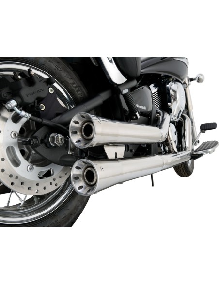 ESCAPE COMPLETO DOUBLE GROOVE FALCON SUZUKI C 800 para Motos Suzuki