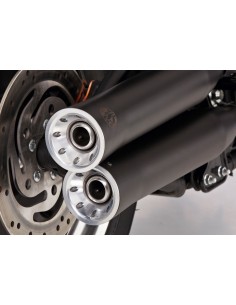 ESCAPE COMP DOUBLE GROOVE SLIP-ON FALCON H.D SPORTSTER XL 883 SUPER... 2