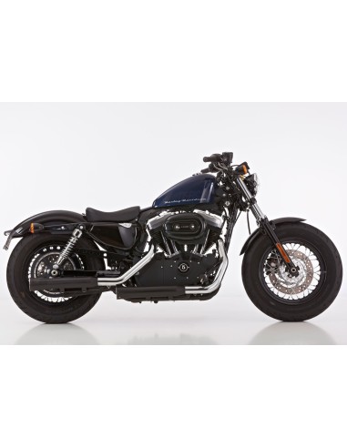 ESCAPE COMP DOUBLE GROOVE SLIP-ON FALCON H.D SPORTSTER XL 883R ROAD...