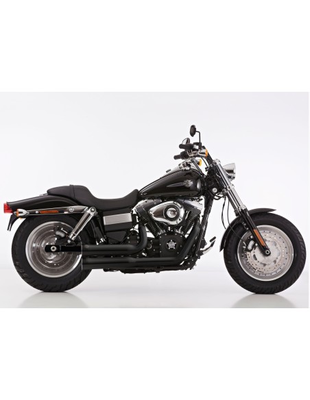 ESCAPE COMP DOUBLE GROOVE CON GATO FALCON H.D DYNA FAT BOB NG para ...