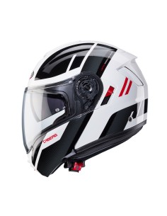 CASCO MODULAR CABERG LEVO X MANTA BLANCO-ANTRACITA-ROJO para Cascos... 2
