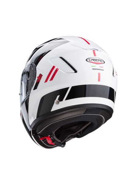 CASCO MODULAR CABERG LEVO X MANTA BLANCO-ANTRACITA-ROJO para Cascos... CASCO MODULAR CABERG LEVO X MANTA BLANCO-ANTRACITA-ROJO para Cascos...