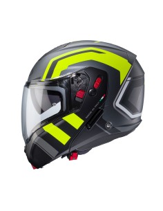 CASCO MODULAR CABERG HORUS X ROAD GUN METAL- NEGRO MATE- AMARILLO F... 2