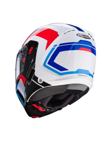 CASCO MODULAR CABERG HORUS X ROAD BLANCO-ROJO-AZUL para Cascos Modu...