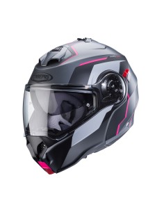 CASCO MODULAR CABERG DUKE EVO MOVE GUN METAL MATE-NEGRO-FUCSIA para...