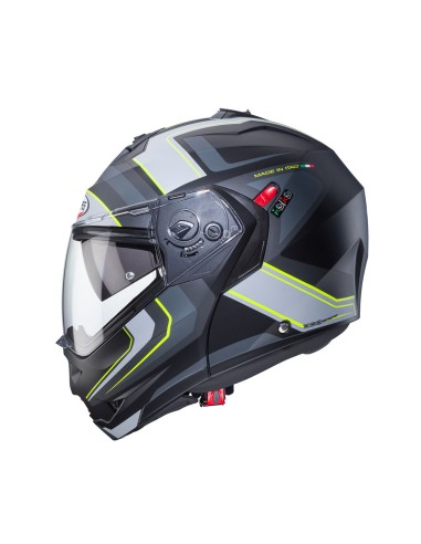 CASCO MODULAR CABERG DUKE X TOUR NEGRO-ANTRACITA -AMARILLO FLUOR-PL...