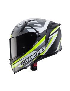 CASCO INTEGRAL CABERG AVALON X KIRA NEGRO-GRIS-AMARILLO-BLANCO para Cascos Integrales 2