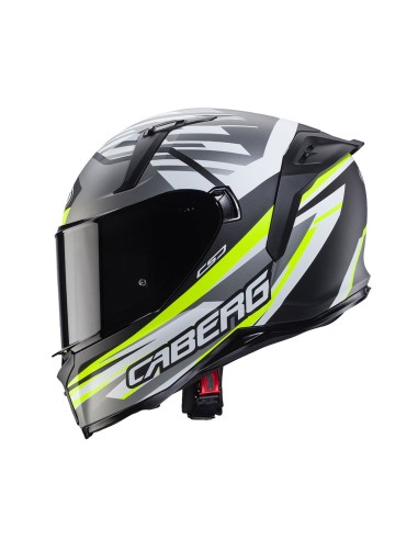 CASCO INTEGRAL CABERG AVALON X KIRA NEGRO-GRIS-AMARILLO-BLANCO para Cascos Integrales