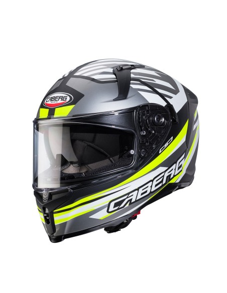 CASCO INTEGRAL CABERG AVALON X KIRA NEGRO-GRIS-AMARILLO-BLANCO para Cascos Integrales