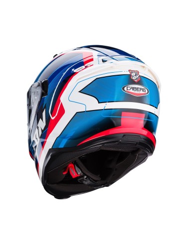 CASCO INTEGRAL CABERG AVALON X OPTIC BLANCO-ROJO-AZUL para Cascos Integrales