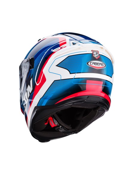 CASCO INTEGRAL CABERG AVALON X OPTIC BLANCO-ROJO-AZUL para Cascos Integrales